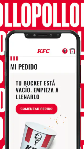 KFC España screenshot