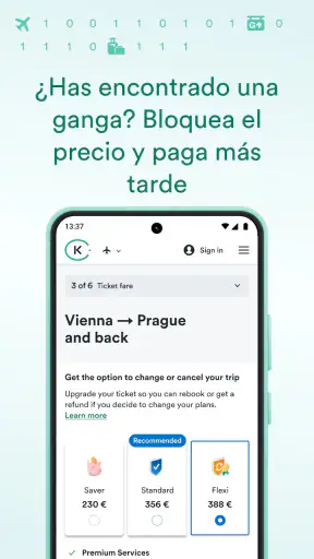 Kiwi.com - Vuelos baratos screenshot