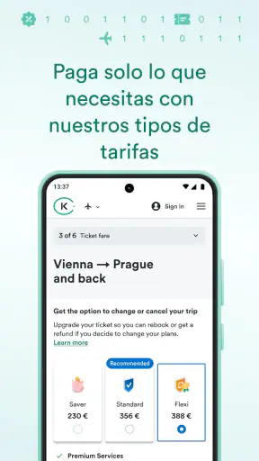 Kiwi.com - Vuelos baratos screenshot