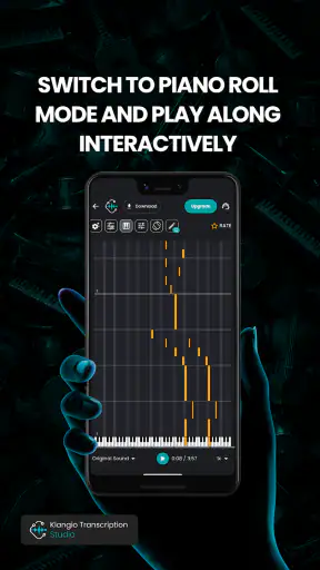 Klangio Transcription Studio screenshot