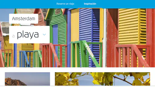KLM - Reservar un vuelo screenshot