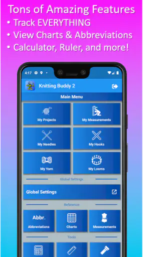 Knitting and Crochet Buddy 2 screenshot