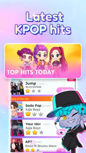 Kpop Piano Star - Music Game screenshot