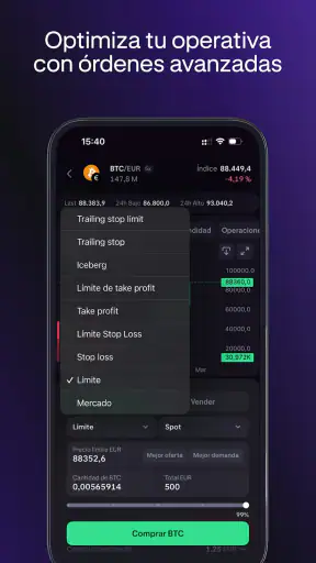 Kraken Pro: Invertir en Cripto screenshot