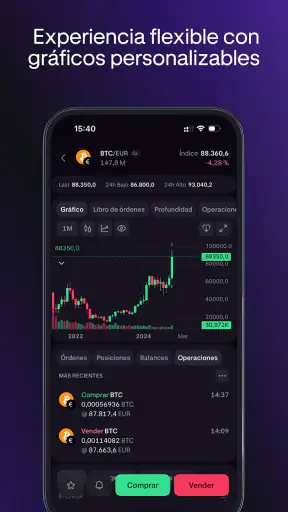 Kraken Pro: Invertir en Cripto screenshot