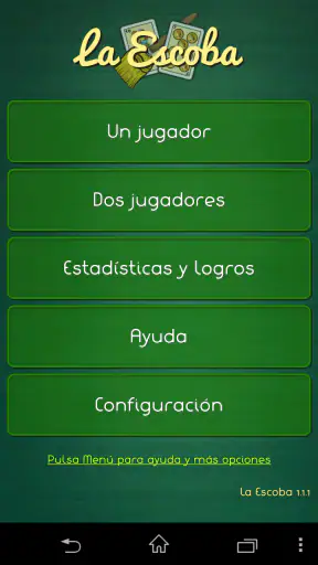 La Escoba - versión española screenshot