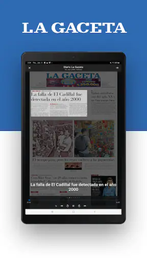 La Gaceta screenshot