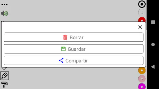 La pizarra en Español de Lucas screenshot
