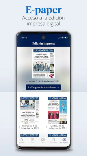 La Vanguardia - Noticias screenshot