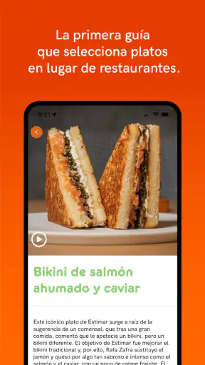 LACRÈME | Guía de platos screenshot