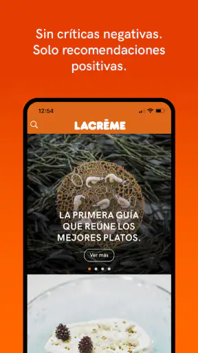 LACRÈME | Guía de platos screenshot