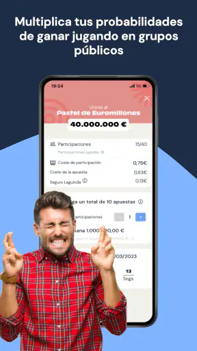 Laguinda, tu lotería online screenshot