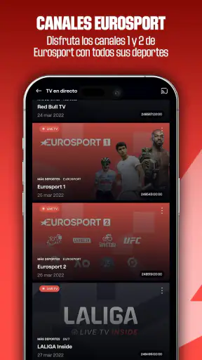 LALIGA+ Deportes en Directo screenshot