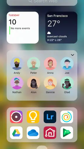 Lanzador iOS 17 Lite screenshot