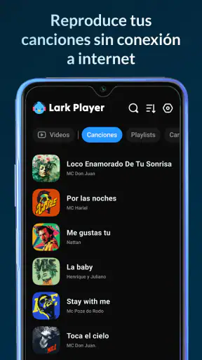 Lark Player:Reproductor Música screenshot