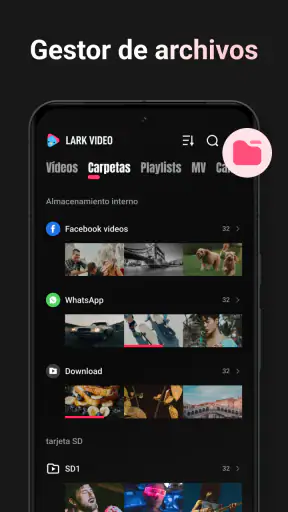 Lark Video: Reproductor HD screenshot