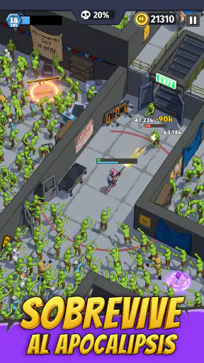 Last Hero: Oleadas de Enemigos screenshot