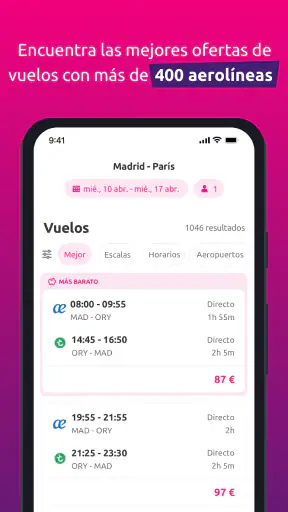 lastminute.com: vacaciones screenshot