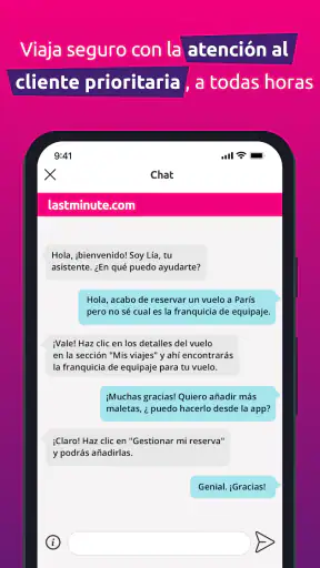lastminute.com: vacaciones screenshot