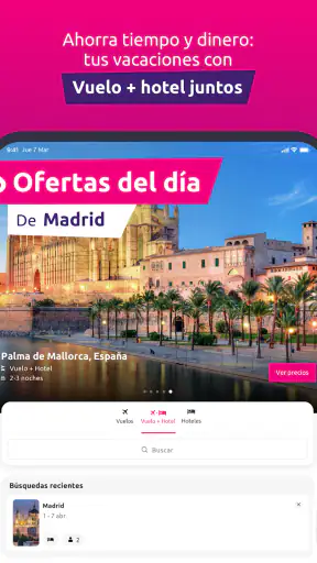 lastminute.com: vacaciones screenshot