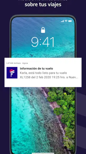 LATAM Airlines screenshot