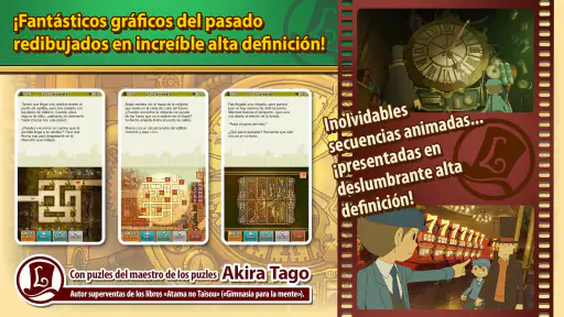 Layton: futuro perdido en HD screenshot
