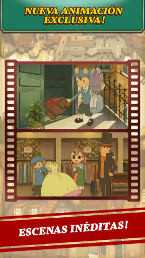 Layton: la villa misteriosa HD screenshot