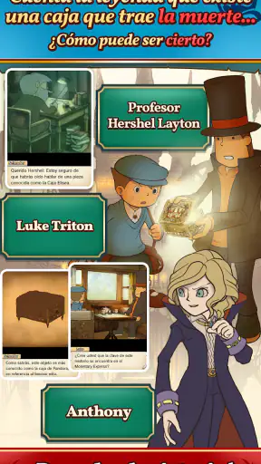 Layton y la caja de Pandora HD screenshot