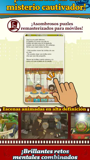 Layton y la caja de Pandora HD screenshot