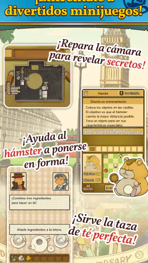 Layton y la caja de Pandora HD screenshot
