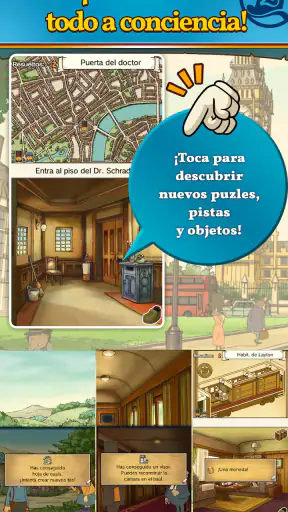 Layton y la caja de Pandora HD screenshot