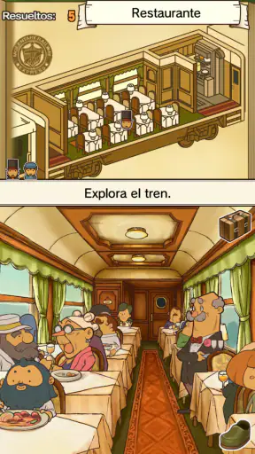 Layton y la caja de Pandora HD screenshot