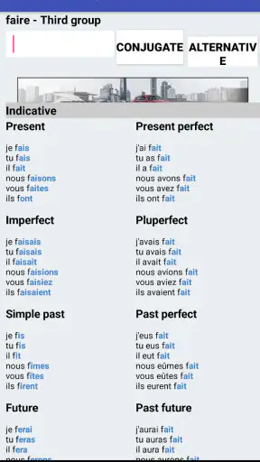 Le Conjugueur screenshot