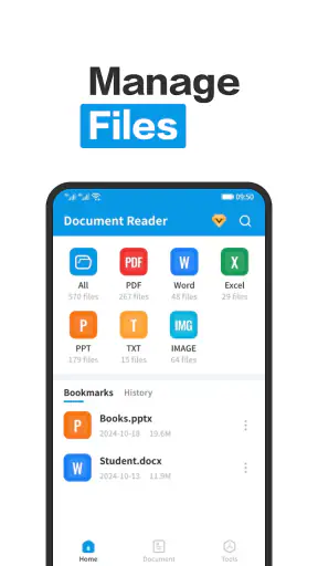 Lector de documentos screenshot