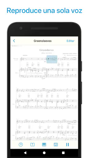 Lector de notas y partituras screenshot