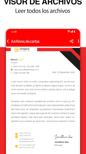 Lector de todos los documentos screenshot