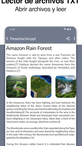 Lector de todos los documentos screenshot