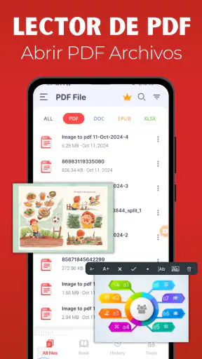 Lector PDF, Abrir PDF Archivos screenshot