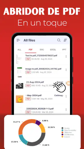 Lector PDF, Abrir PDF Archivos screenshot