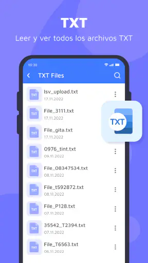 Lector y editor de documentos screenshot