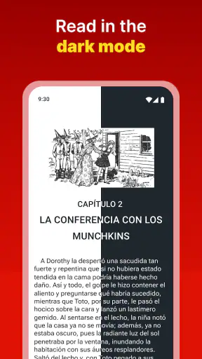 Lectura en español, audiolibro screenshot