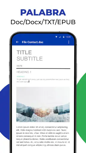 Leer Documentos, Lector De PDF screenshot