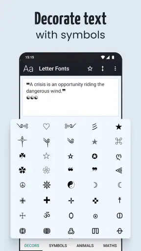 Letras Bonitas - Fuentes Guays screenshot