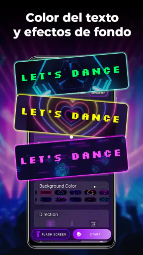 Letrero LED Digital, Texto LED screenshot