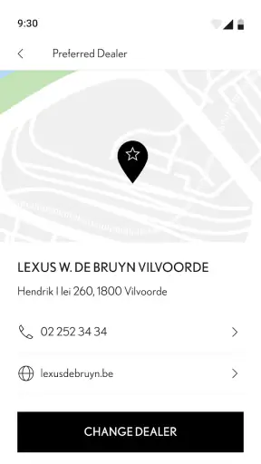 Lexus Link+ screenshot