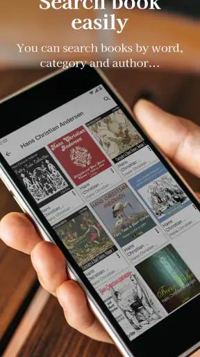 LibriVox: Audio bookshelf screenshot