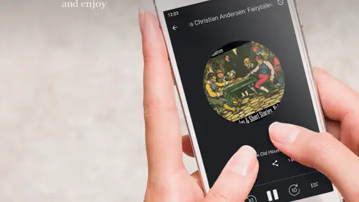 LibriVox: Audio bookshelf screenshot
