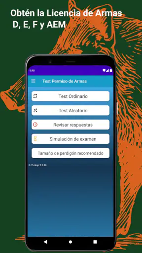 Licencia de Armas screenshot