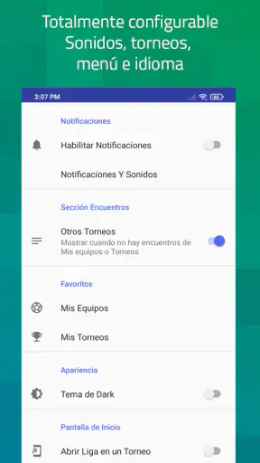 Liga - Resultados de Fútbol screenshot