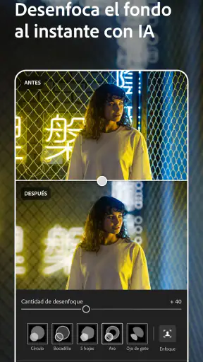 Lightroom: Editor de fotos screenshot